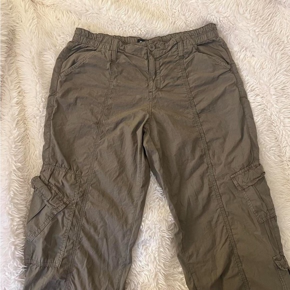 bdg y2k low rise green baggy cargo pants - Picture 4 of 5
